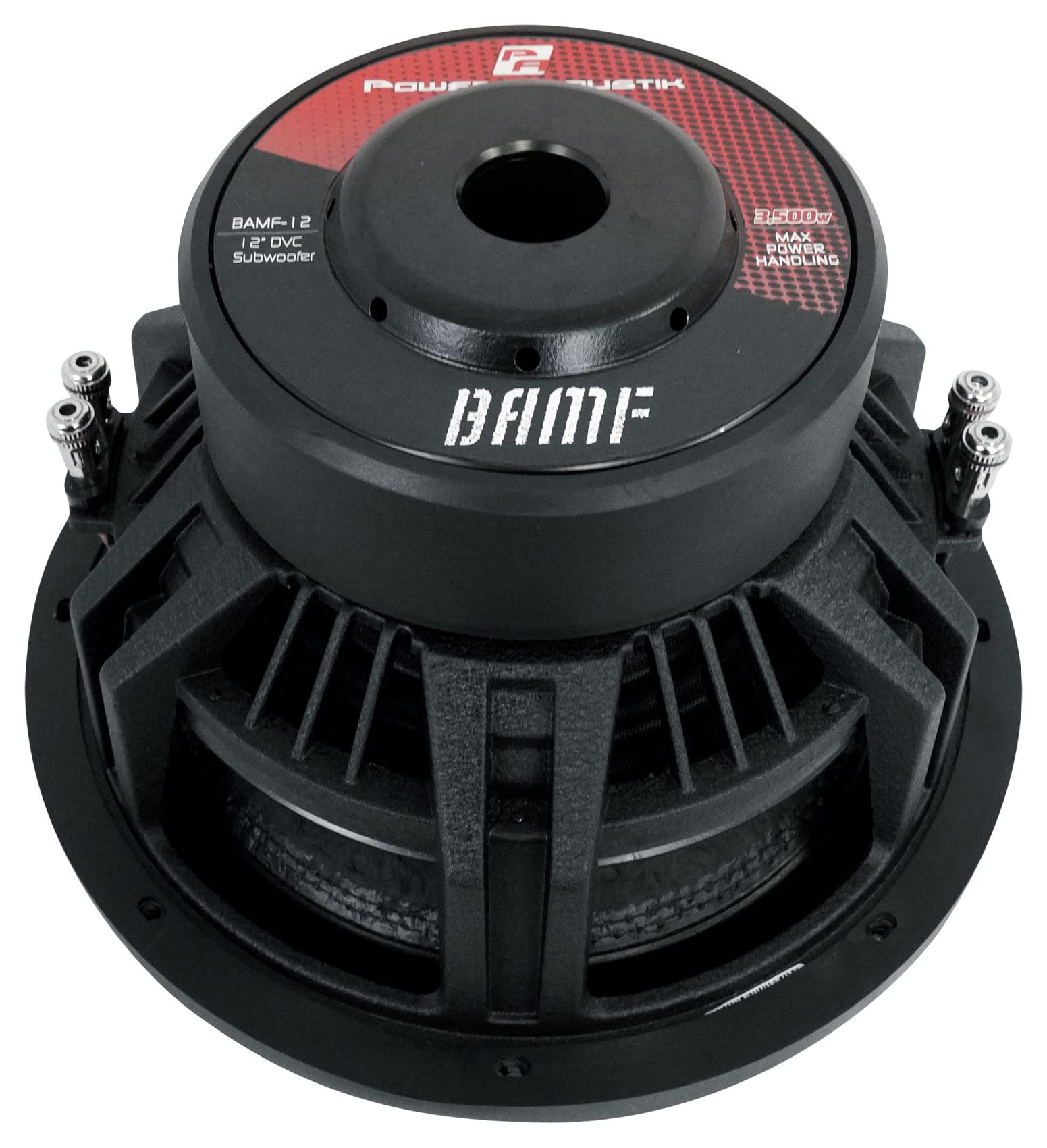 Amazon.com: Power Acoustik BAMF-124 BAMF Series Subwoofer (12